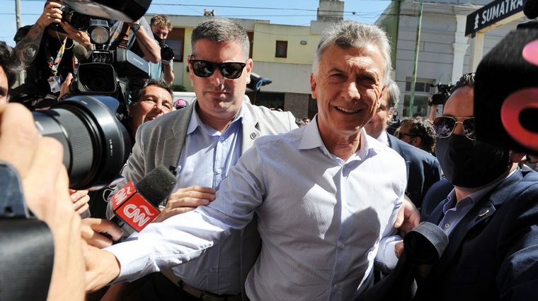 AUDIO: Macri encabezó un acto en las inmediaciones de los tribunales de Dolores