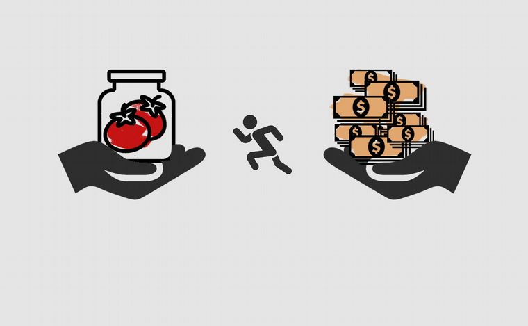 La única verdad… es la lata de tomate