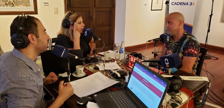 Mauro Coletti de Los Tekis en Viva la Radio