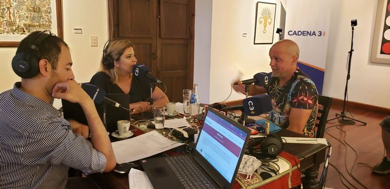 Mauro Coletti de Los Tekis en Viva la Radio