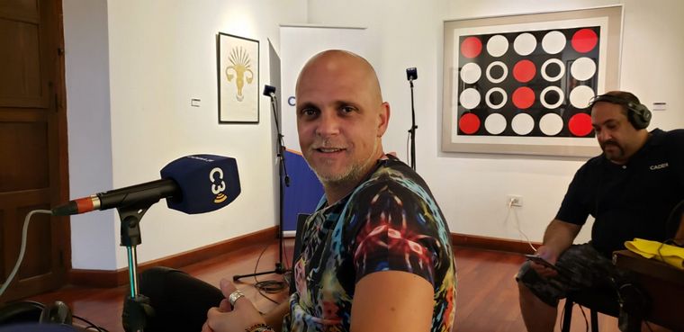 Mauro Coletti de Los Tekis en Viva la Radio