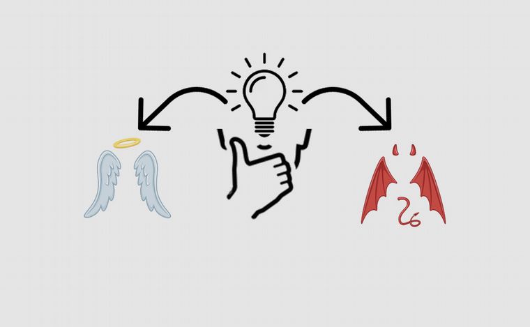 Elecciones de una mente brillante.