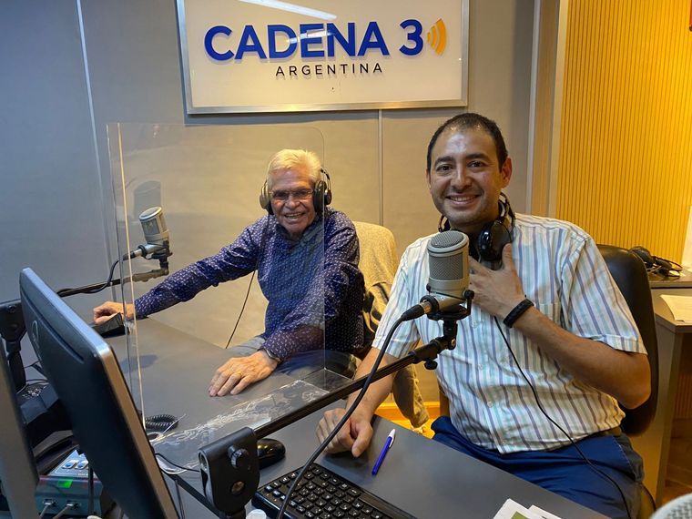 Rony Vargas recordó con Raúl Monti anécdotas que vivió junto a Mario.