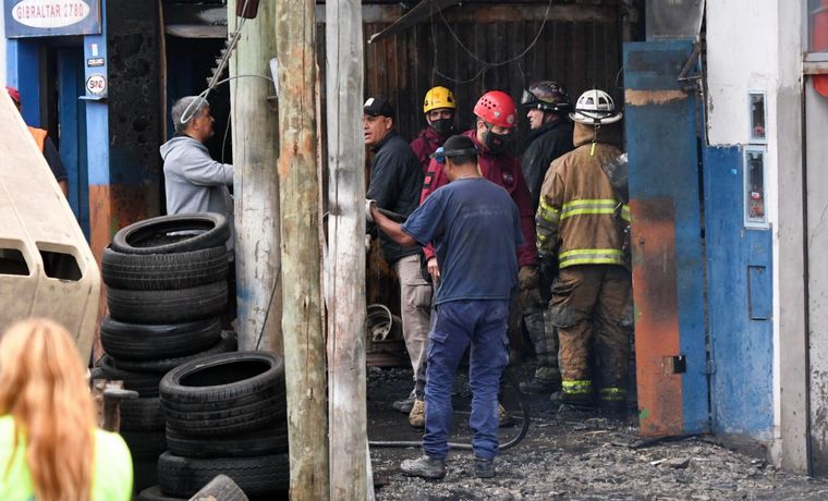 FOTO: Incendio fatal en La Tablada.