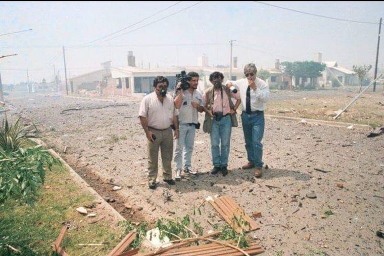 Impactantes imágenes de una jornada sumida en la tragedia
