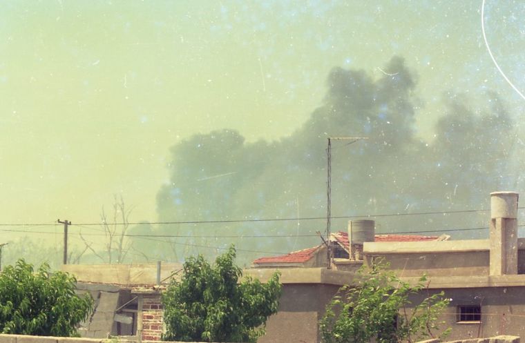 Impactantes imágenes de una jornada sumida en la tragedia