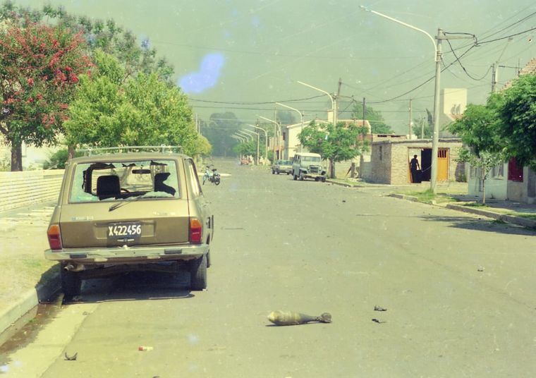 Impactantes imágenes de una jornada sumida en la tragedia