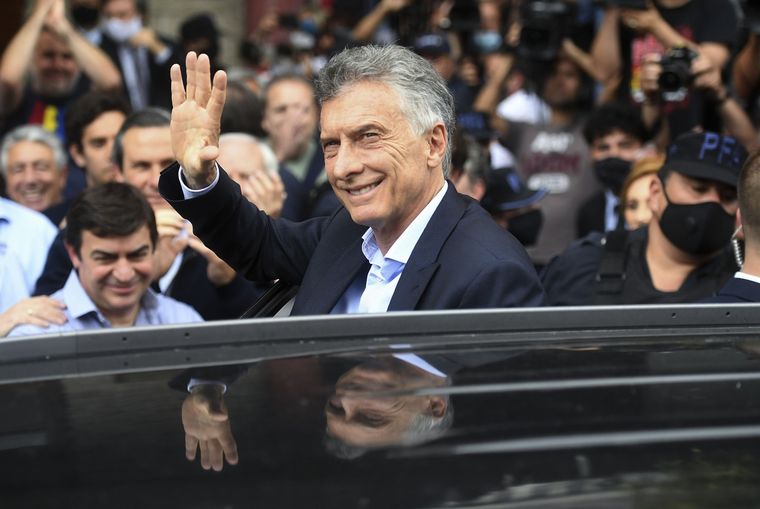 FOTO: Macri vaticinó una victoria de JxC en las elecciones del domingo.