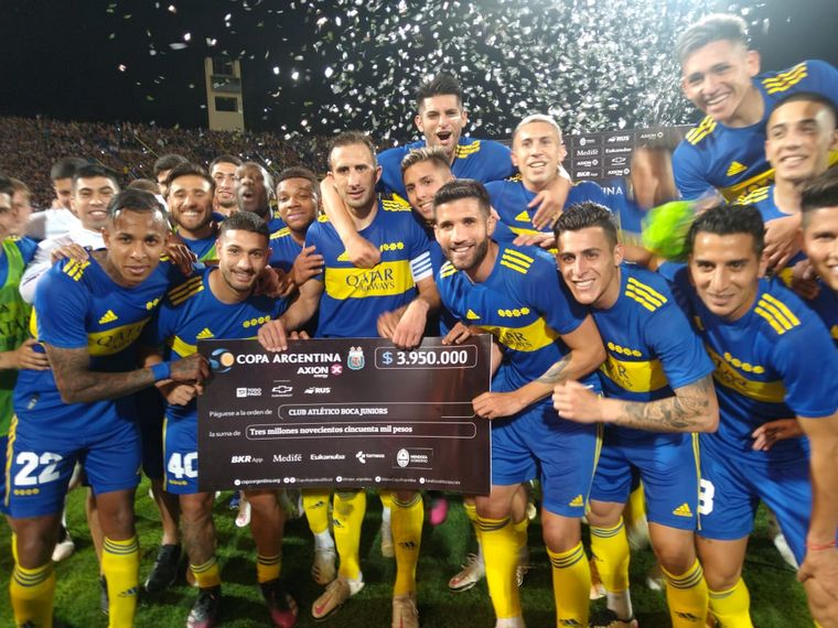 Boca venció a Argentinos Juniors y está en la final de la Copa Argentina.