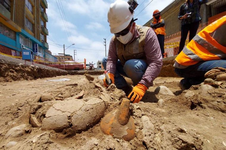FOTO: Hallaron un verdadero tesoro arqueológico en Lima, Perú.