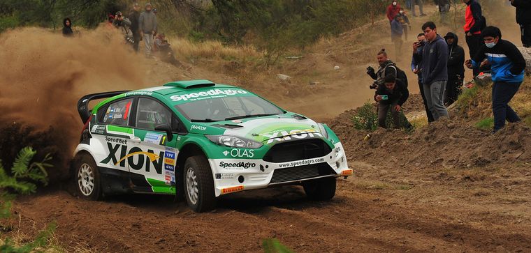 Nico Díaz con el Fiesta está a solo 5"9/10 del líder en Maxi Rally y la General.