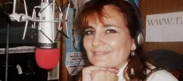 FOTO: Claudia Velasco, la docente y locutora que fue asesinada en Chubut.