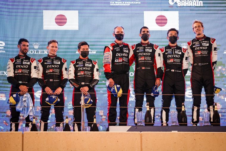 Fue el segundo 1-2 de Toyota, en dos semanas seguidas en Baréin