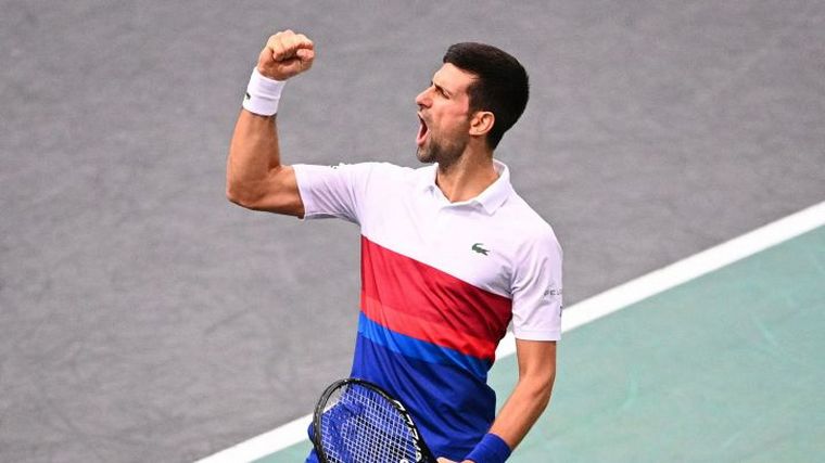 FOTO: Djokovic rompió un nuevo récord este domingo.