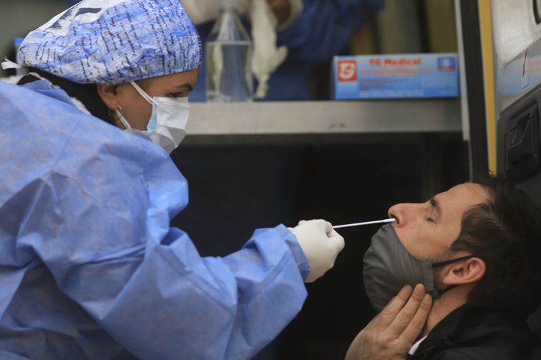 El porcentaje de ocupación de camas es de 34,9% en el país.