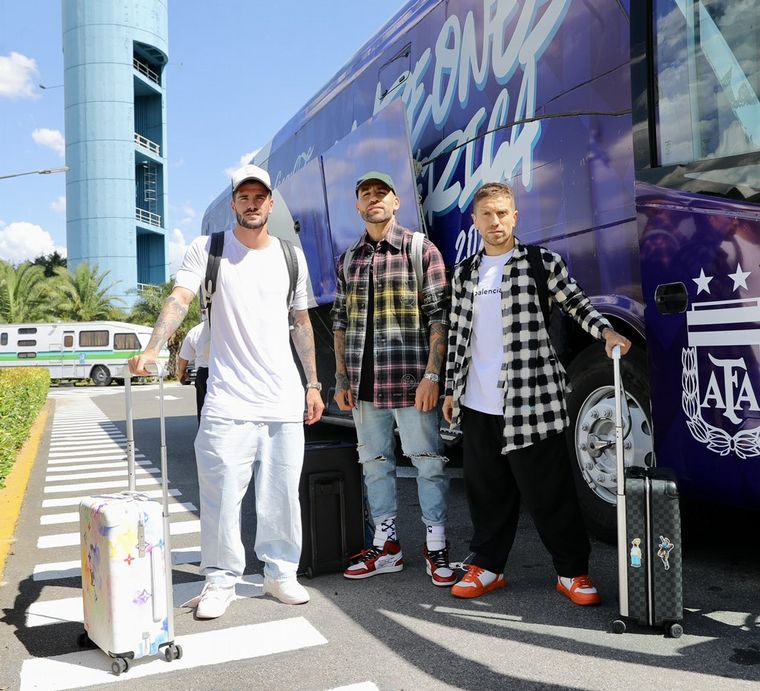 Jugadores de la Selección llegaron al país este lunes desde Europa.