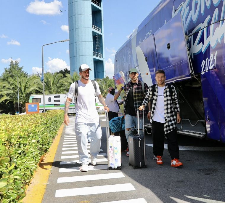 Jugadores de la Selección llegaron al país este lunes desde Europa.