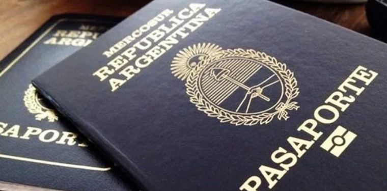 FOTO: Pasaporte Argentino