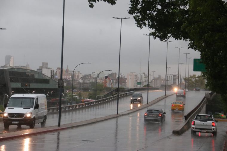 Alerta en Córdoba por tormentas intentas.
