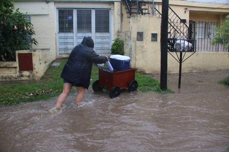Alerta en Córdoba por tormentas intentas.