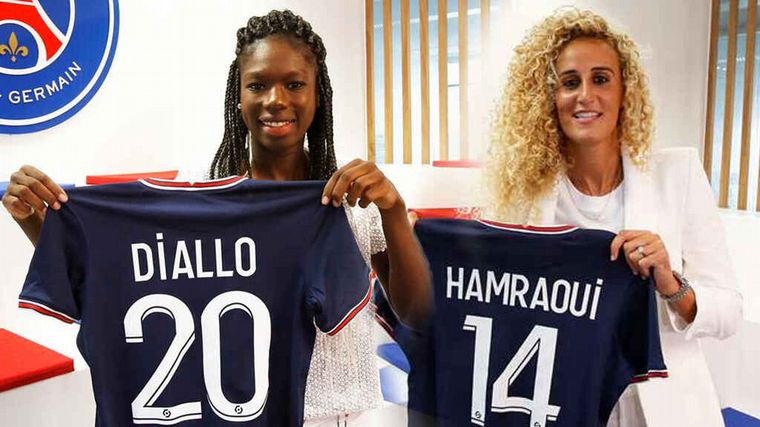 FOTO: Detuvieron a Aminata Diallo por el ataque a Kheira Hamraoui, ambas jugadoras del PSG