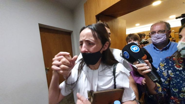 Dolor entre los familiares de Mateo Aguirre tras el fallo judicial.