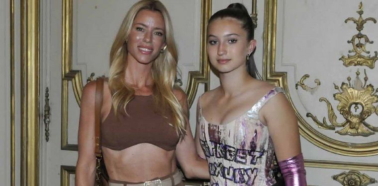 FOTO: Indiana, la hija de Nicole Neumann y Fabián Cubero, debutó como modelo.