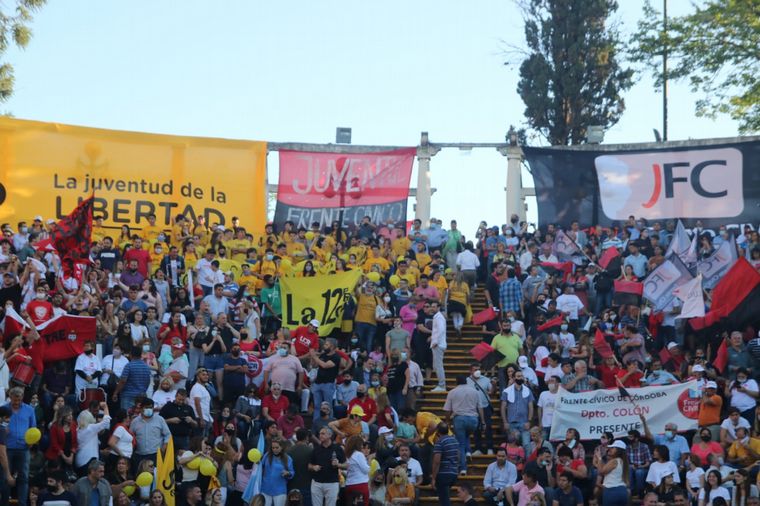 FOTO: Cierre de campaña de Juntos por el Cambio en Córdoba.
