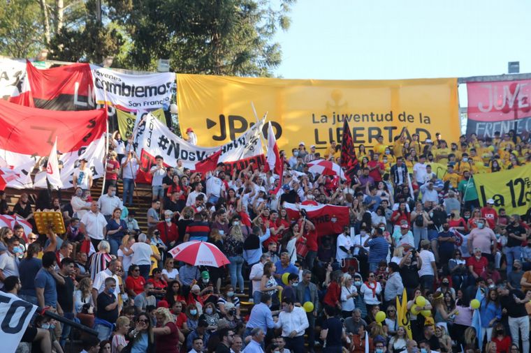 Cierre de campaña de Juntos por el Cambio en Córdoba.