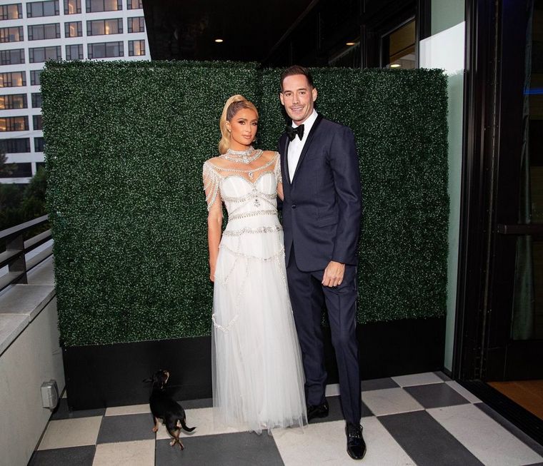 FOTO: Rodeada de lujos y celebridades, se casó Paris Hilton