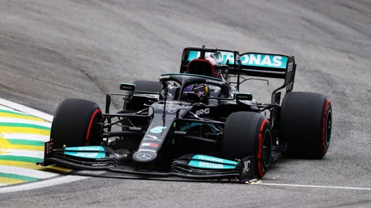Hamilton fue imbatible en la clasificación del GP de San Pablo