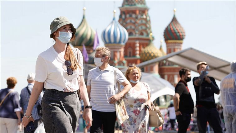 FOTO: Rusia registra récord diario de muertes por Covid-19