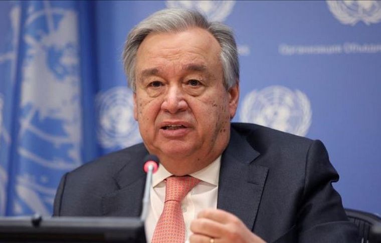FOTO: Antonio Guterres, titular de la ONU