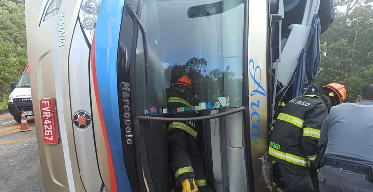 Lo informó el Cuerpo de Bomberos de Sao Paulo.