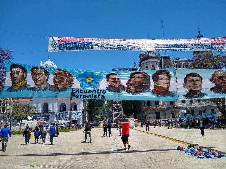 El Gobierno nacional espera una nutrida convocatoria a Plaza de Mayo.