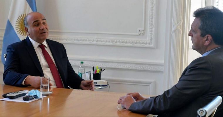 Manzur recibió a Massa y analizaron la agenda parlamentaria