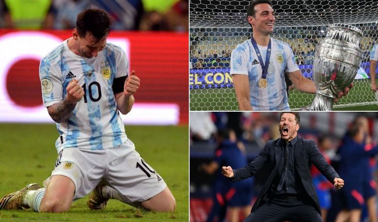 FOTO: Messi, Scaloni y Simeone, nominados a los mejores del mundo en sus categorías.