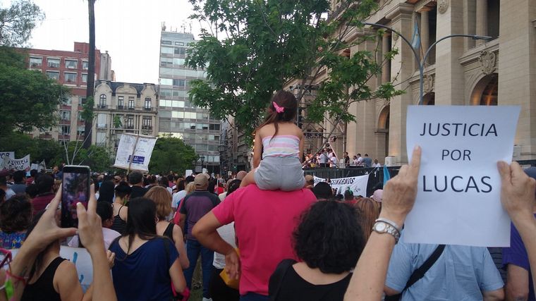 FOTO: Marcha en Córdoba en reclamo de justicia por Lucas