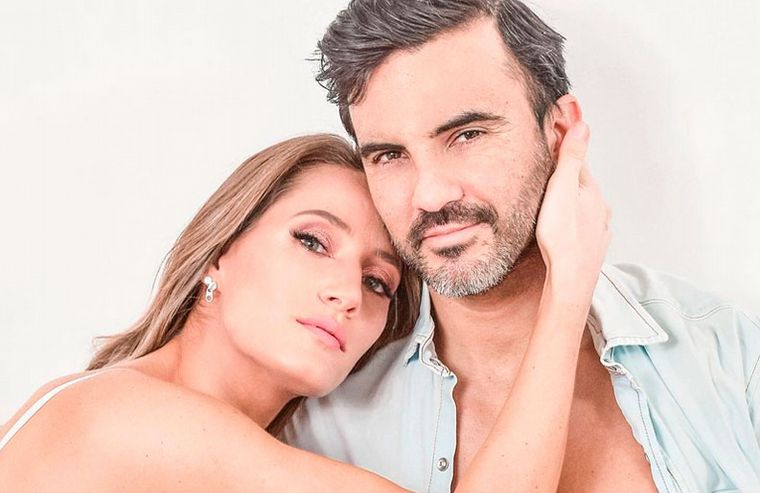 Mica Viciconte y Fabián Cubero