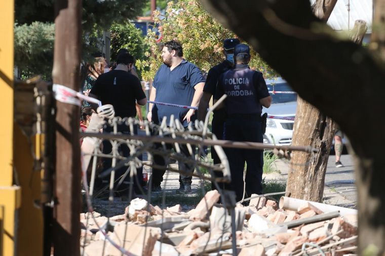 Reducida a escombros, así quedó la casa tras la explosión en barrio Marqués.