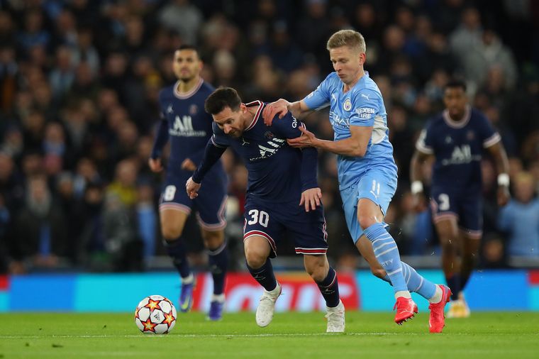 FOTO: Messi, titular en PSG-City (Foto: @SC_ESPN)