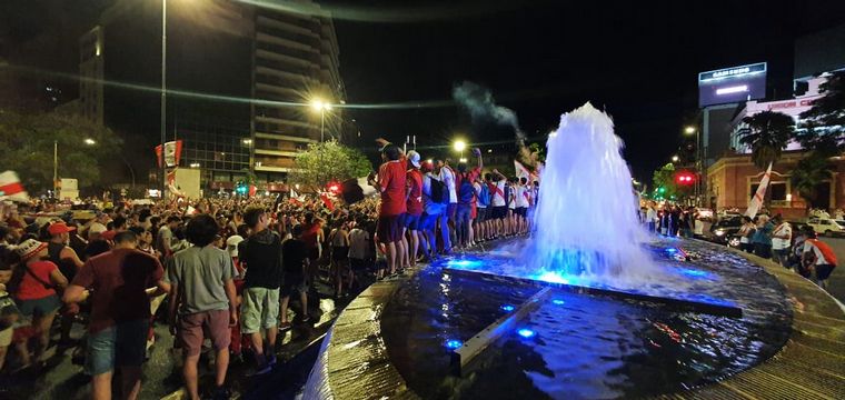 River gritó campeón y los hinchas lo festejaron en Córdoba.