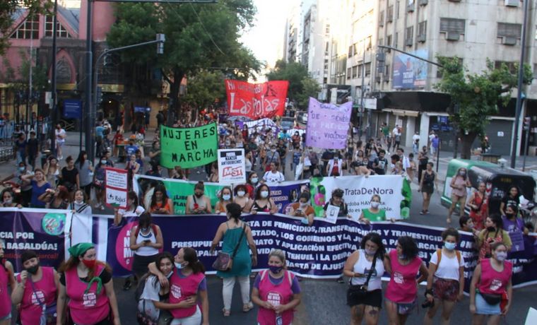 Marcha contra la violencia de género en Córdoba.