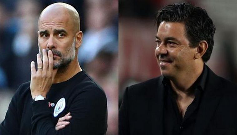 Pep aprovechó para elogiar al River de Marcelo Gallardo.