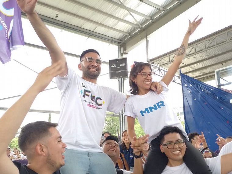 La Franja Morada arrasó en las elecciones de la Federación Universitaria de Córdoba.