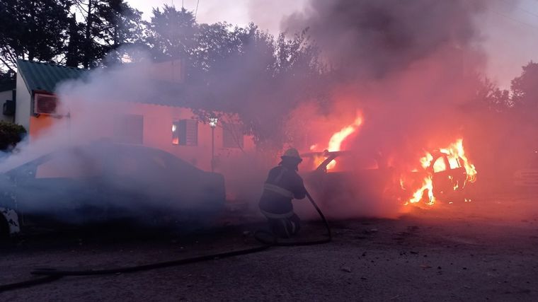 Serios incidentes se produjeron en la comisaría sexta de la ciudad de Santa Rosa. 