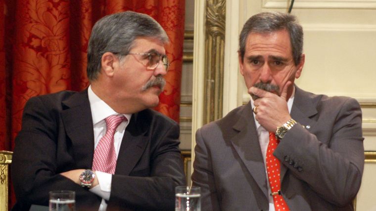 Julio De Vido y Ricardo Jaime