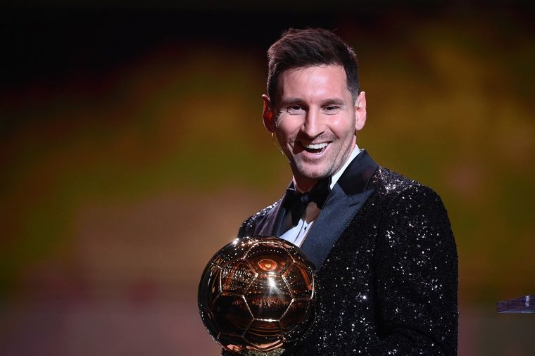 Lionel Messi, con su séptimo Balón de Oro.