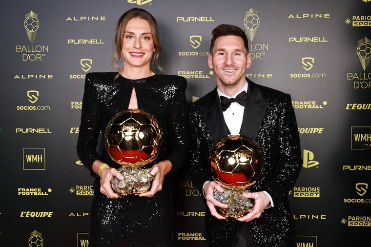 Alexia Putellas y Lionel Messi, dos íconos del Barcelona.