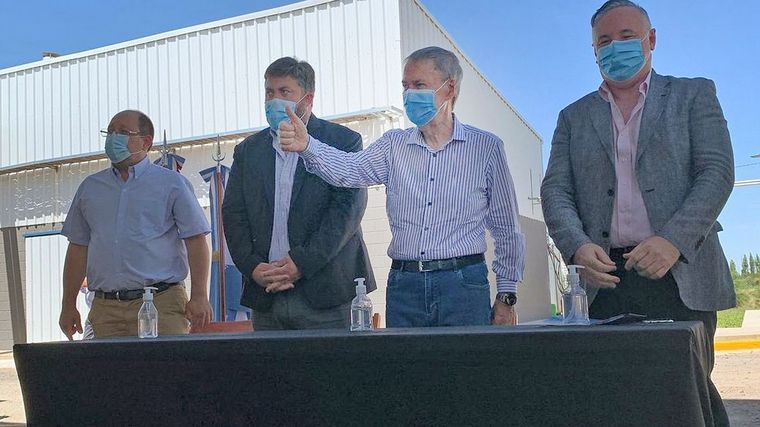 El gobernador Shiaretti habilitó el Parque Industrial Ucacha